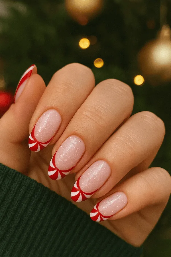 Short Holiday Nails