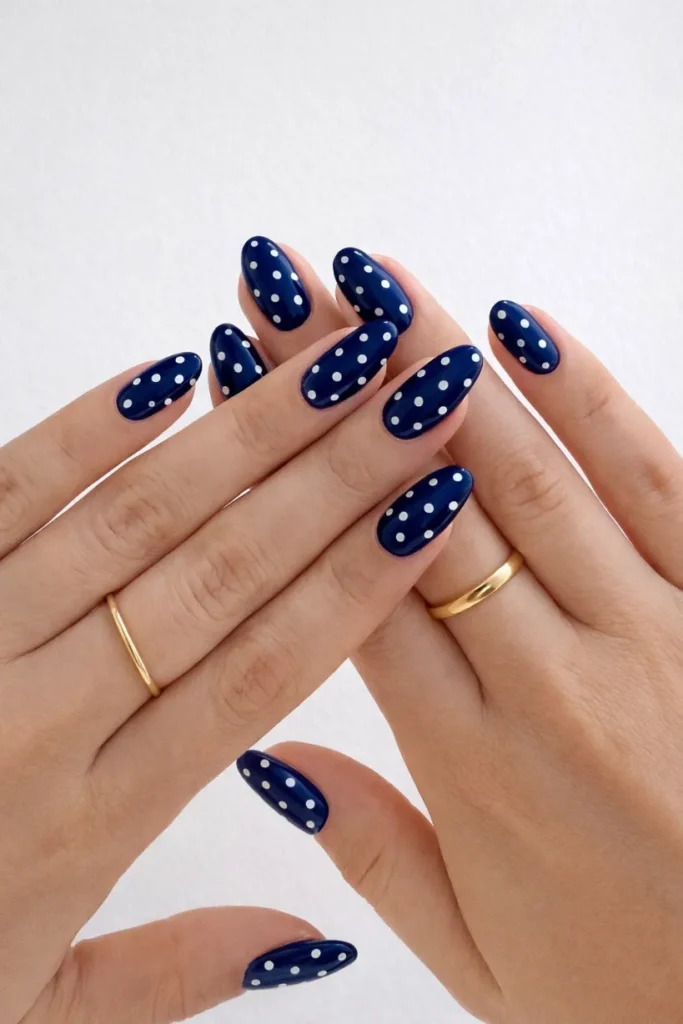 Polka Dot Nails