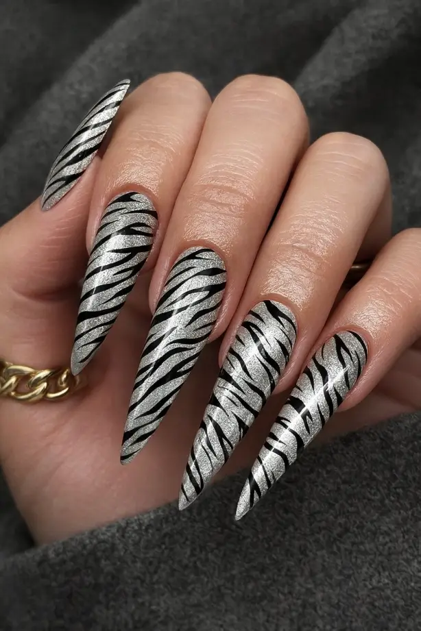 Animal Print Nails