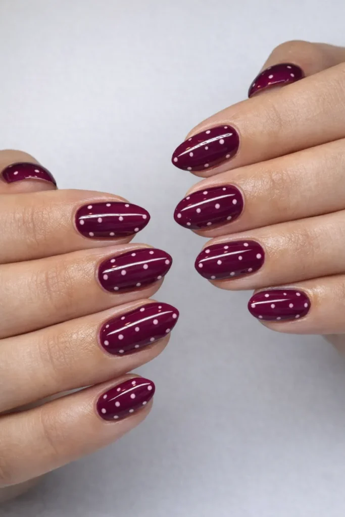 Polka Dot Nails