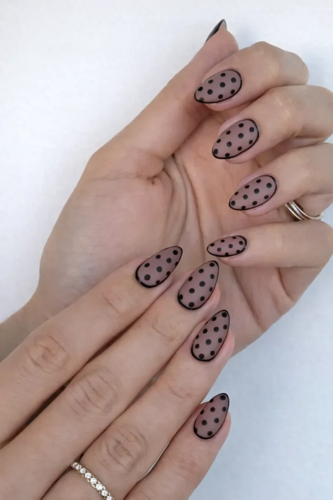 Polka Dot Nails