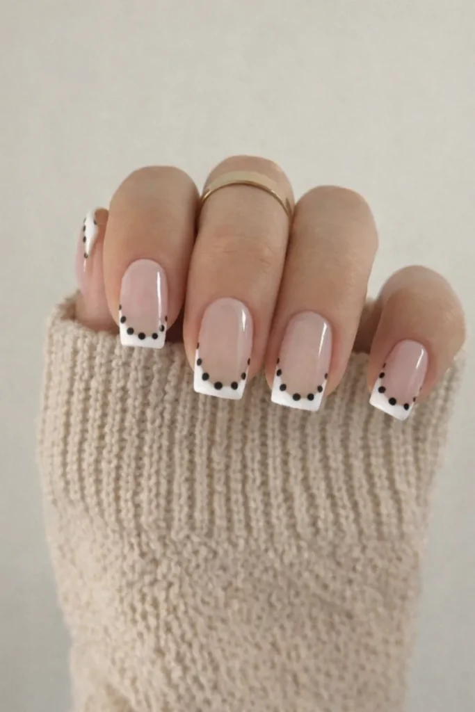 Polka Dot Nails