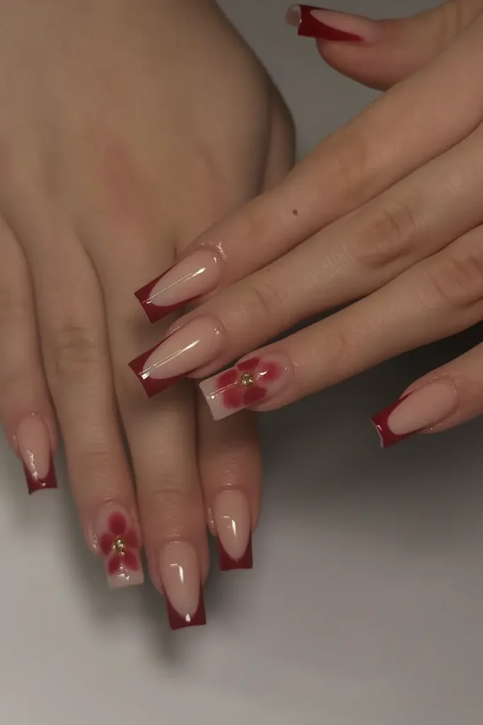 Christmas French Tips