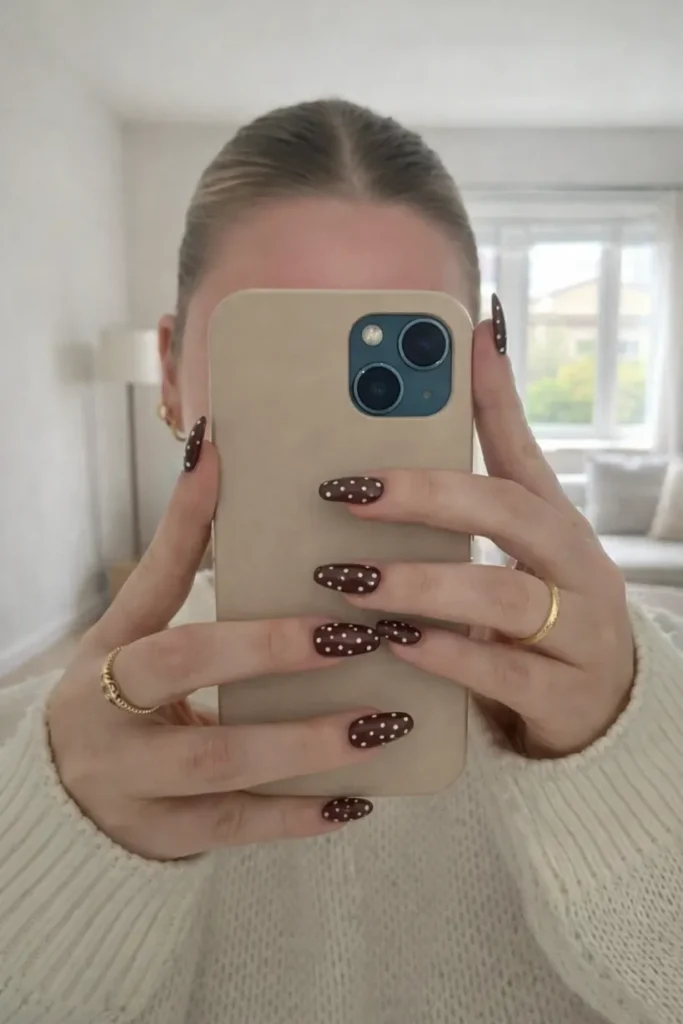 Polka Dot Nails