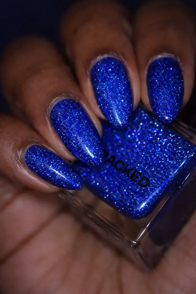 Sparkly New Year’s Nails