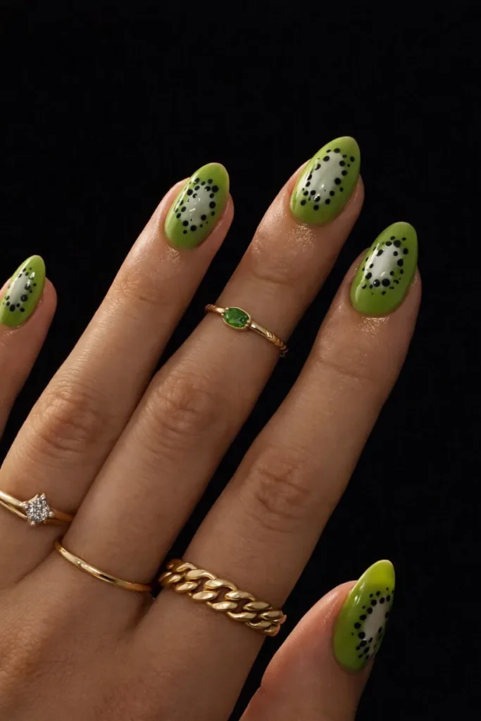 Polka Dot Nails