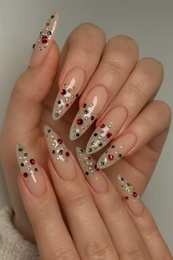 3D Christmas Nails