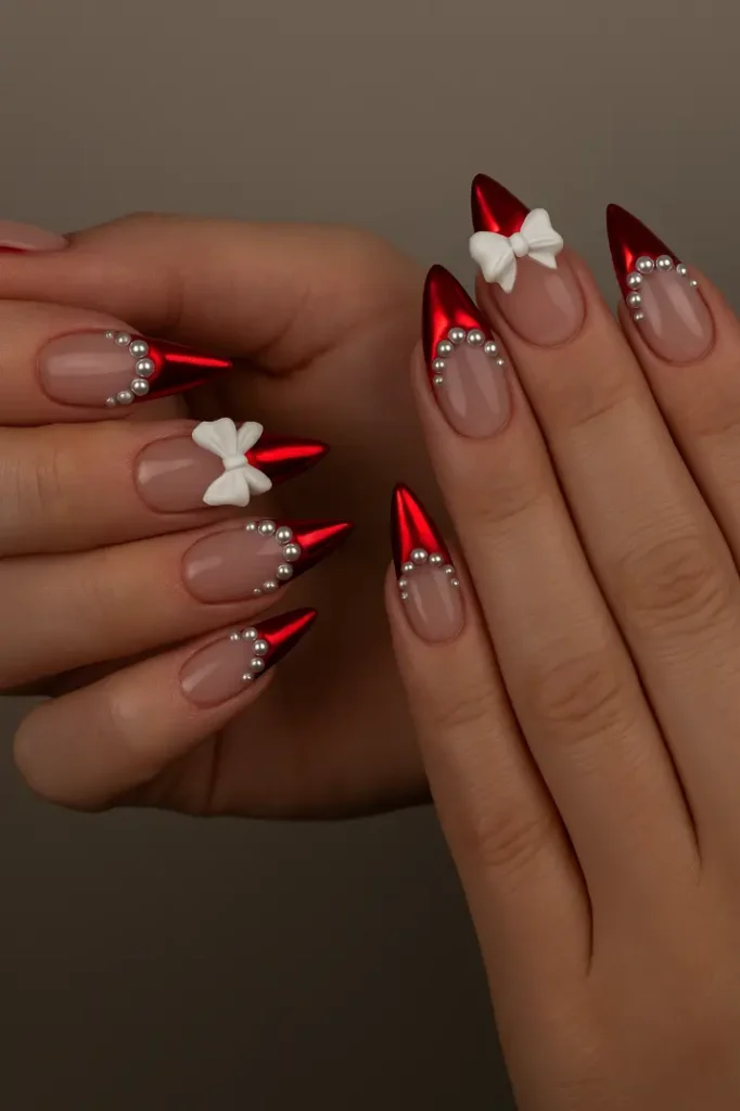 3D Christmas Nails