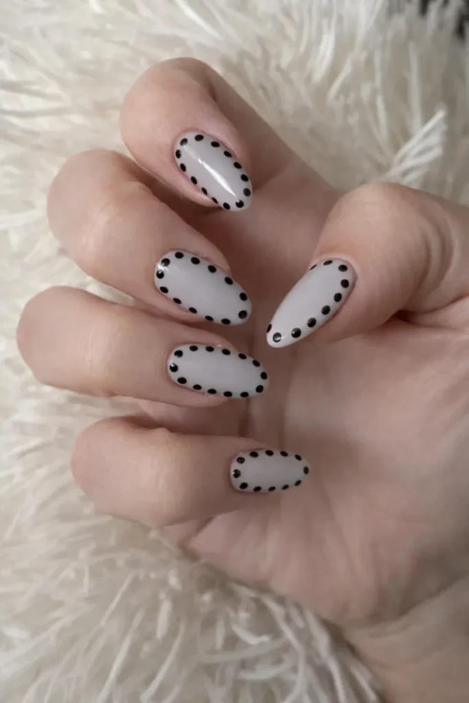 Polka Dot Nails