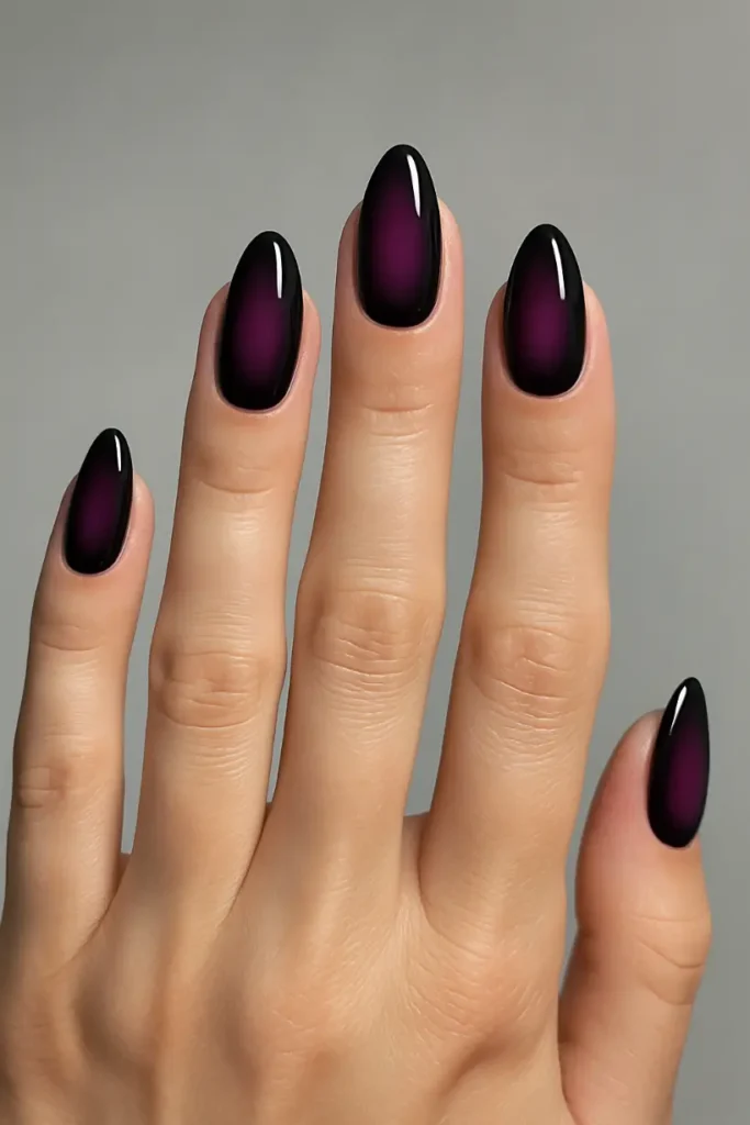 Purple Holiday Nails