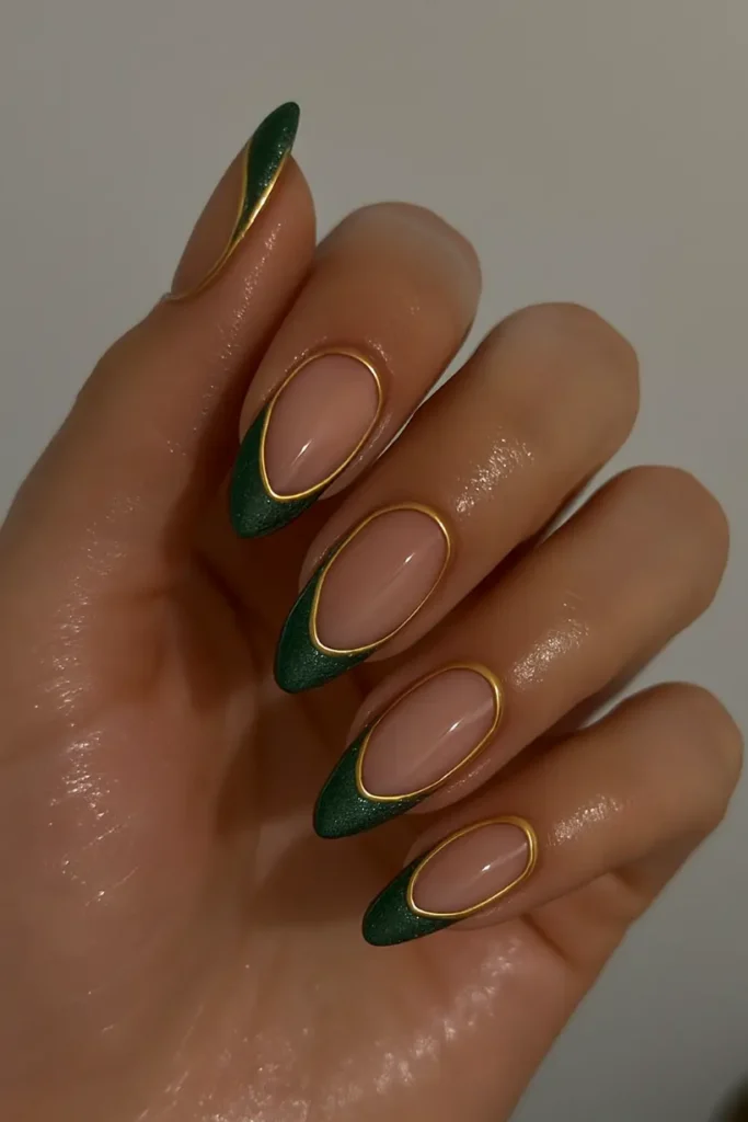 Christmas French Tips