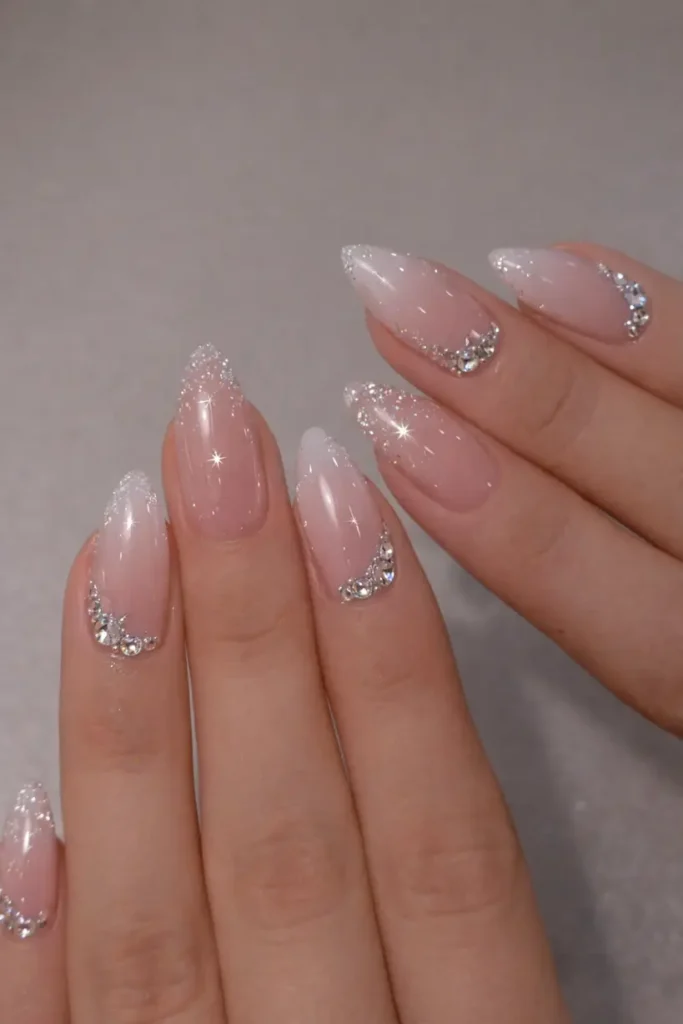 Sparkly New Year’s Nails