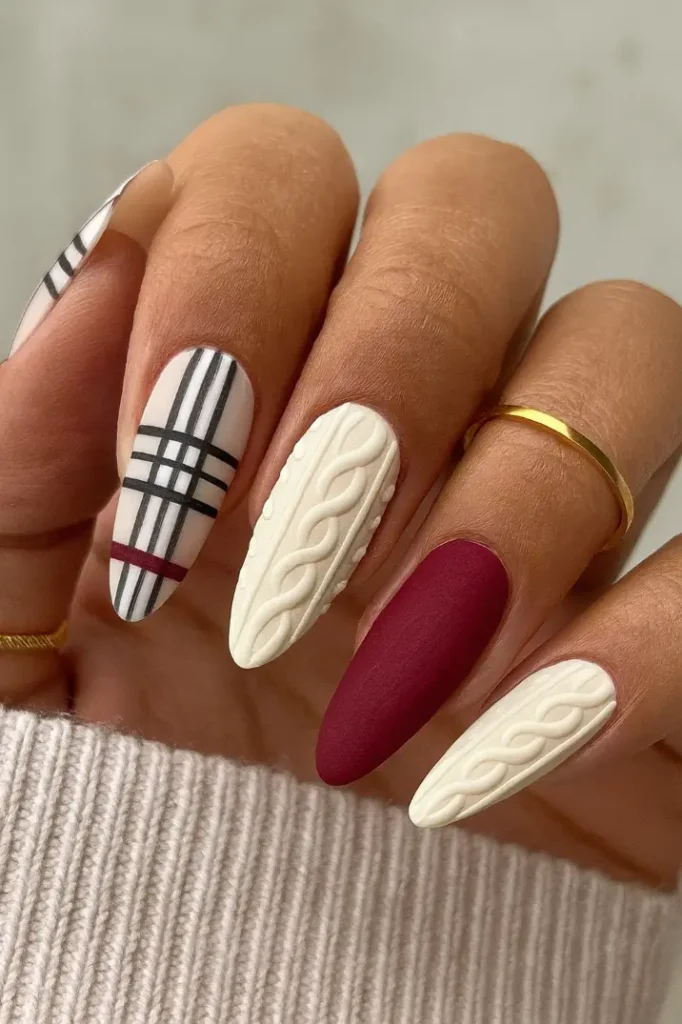 3D Christmas Nails