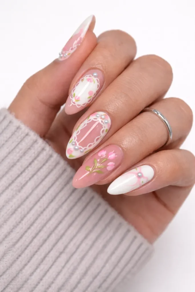 Victorian Nail Designs
