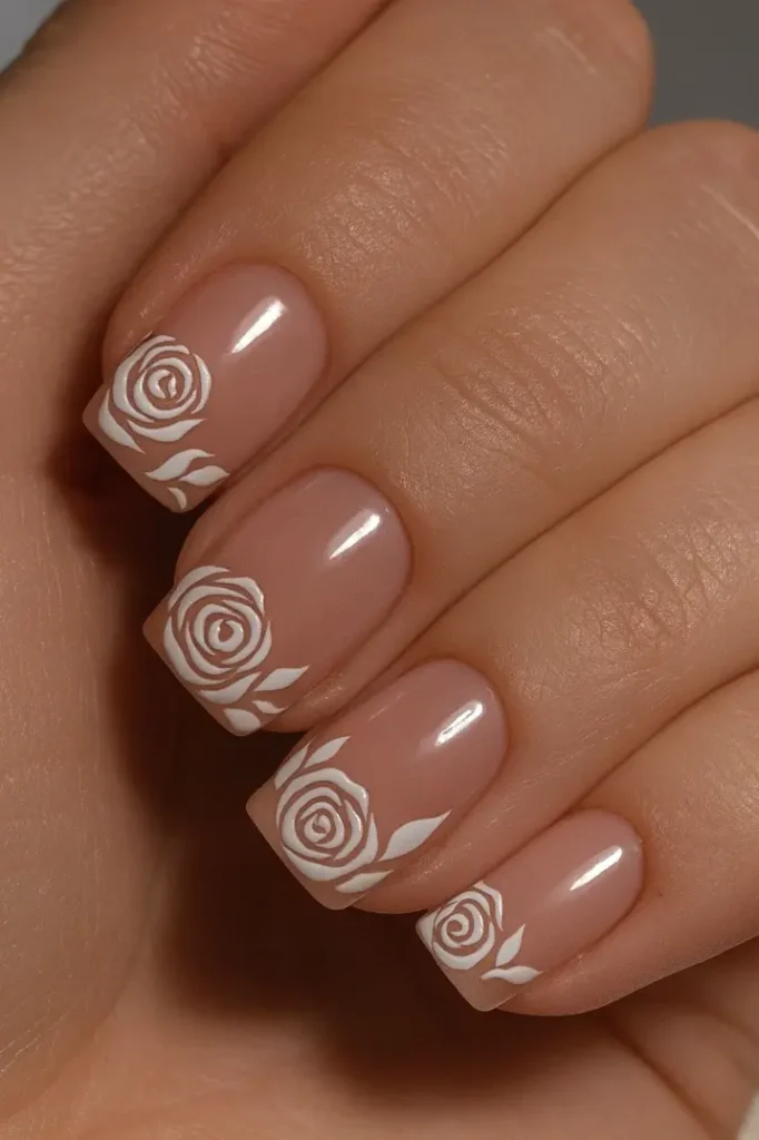 Lace Nail Art