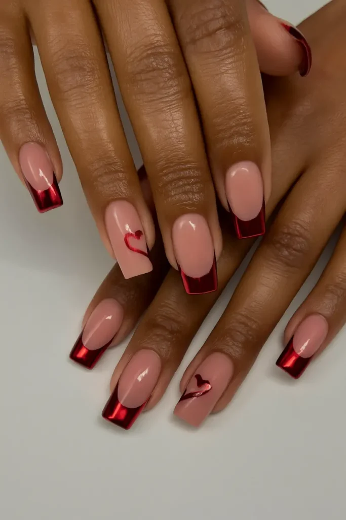 Christmas French Tips