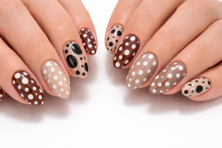 Polka Dot Nails