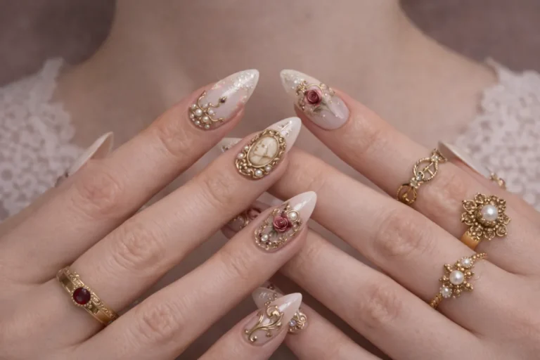 Victorian Nail Designs