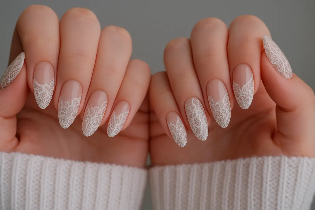 lace nail art