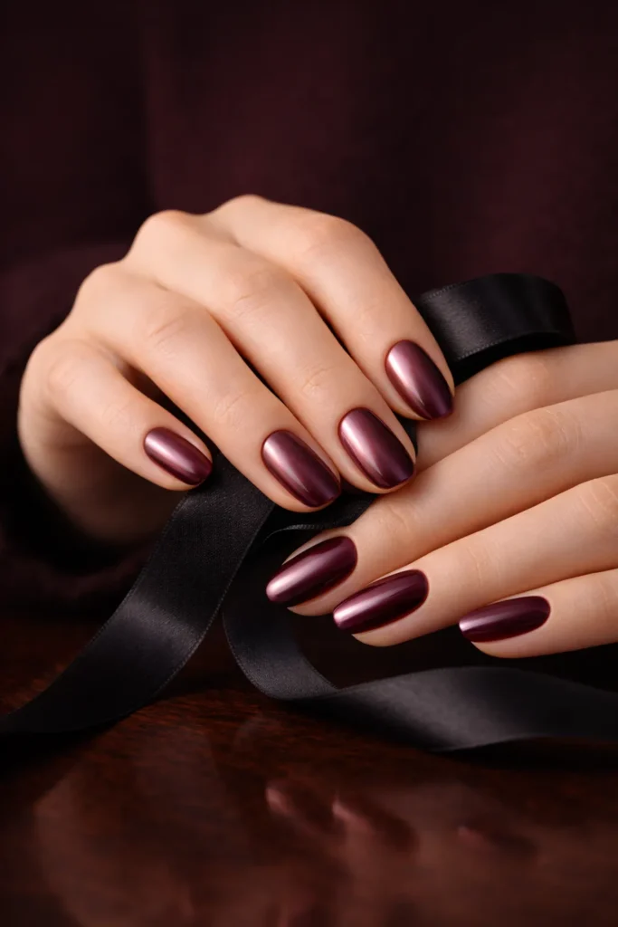 Burgundy Nail Looks