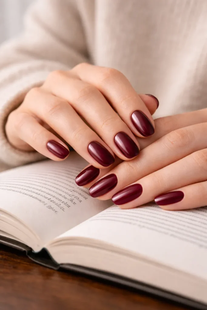 Burgundy Nail Looks