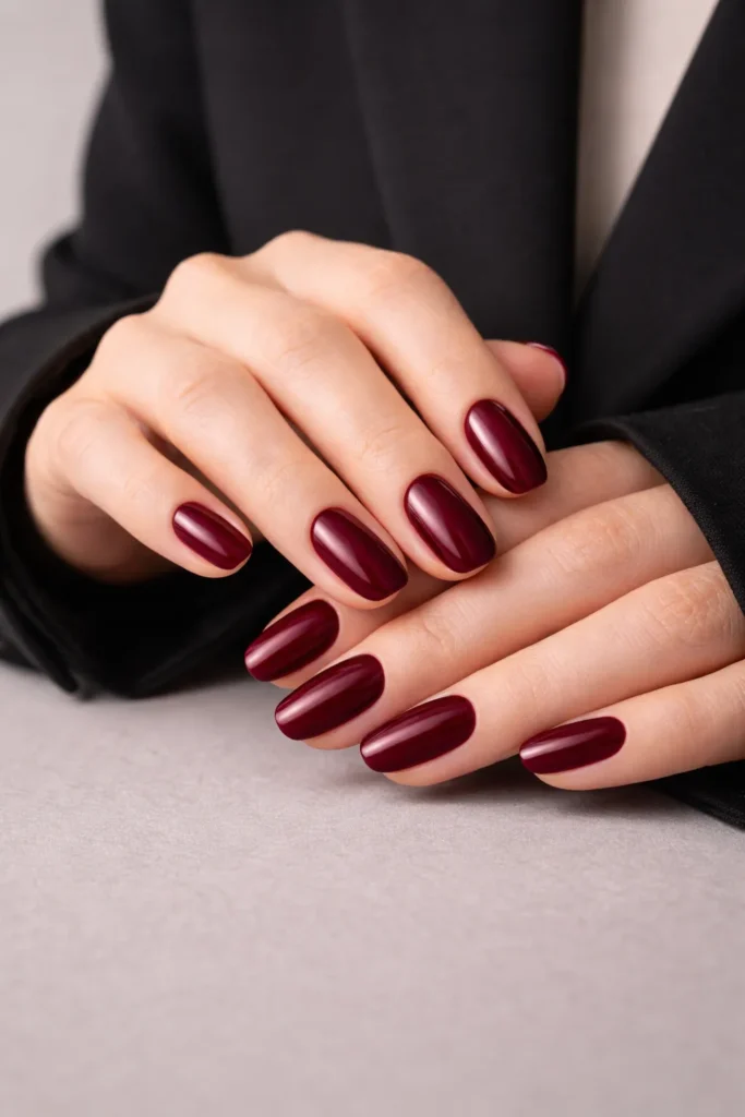 Burgundy Nail Looks