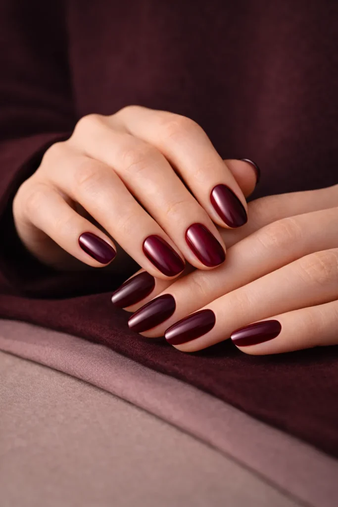 Burgundy Nail Looks