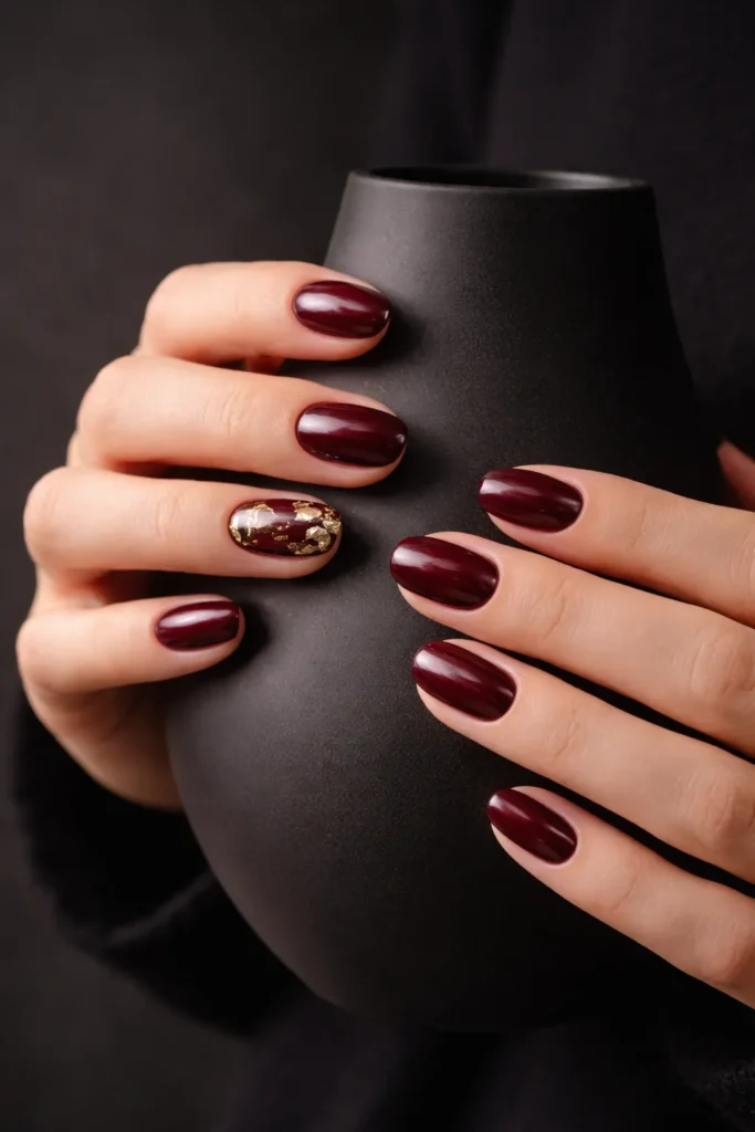 Burgundy Nail Looks