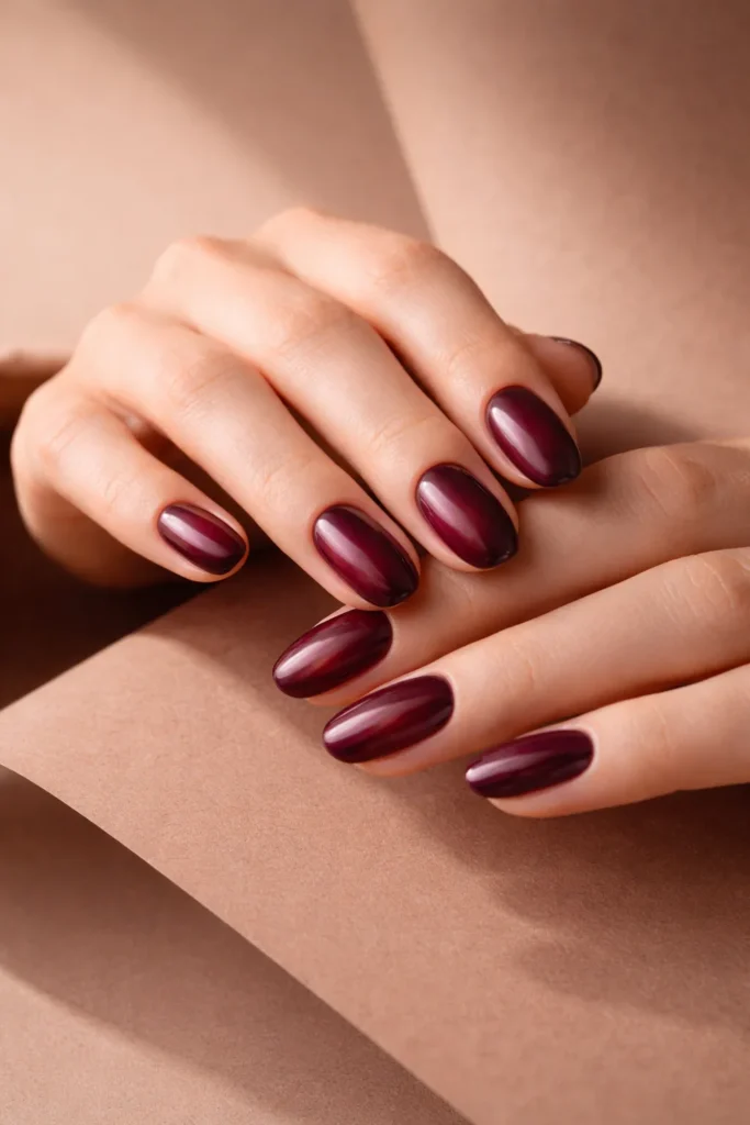 Burgundy Nail Looks
