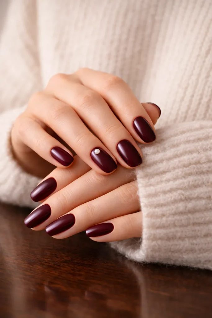 Burgundy Nail Looks