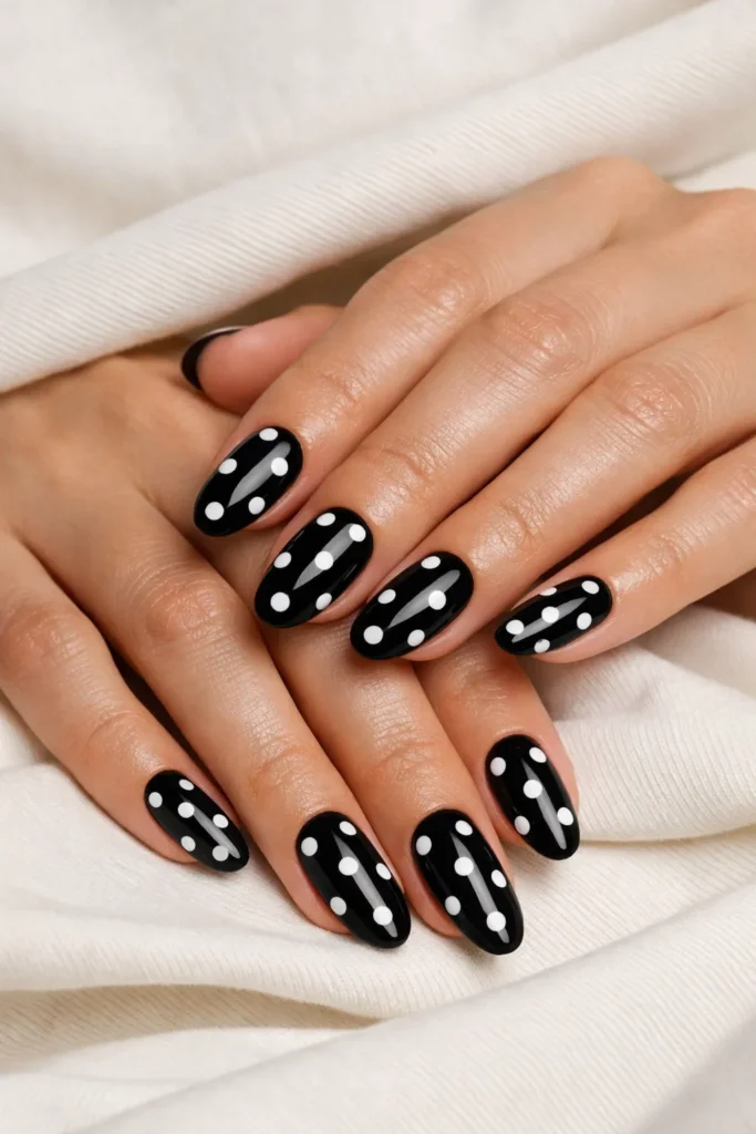 Polka Dot Nails
