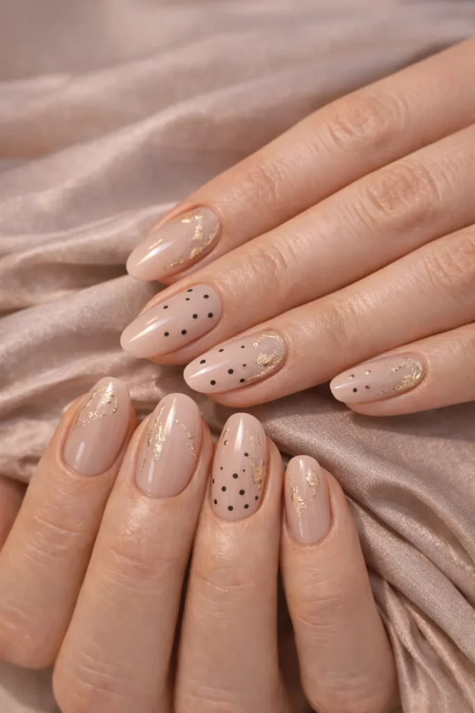 Polka Dot Nails