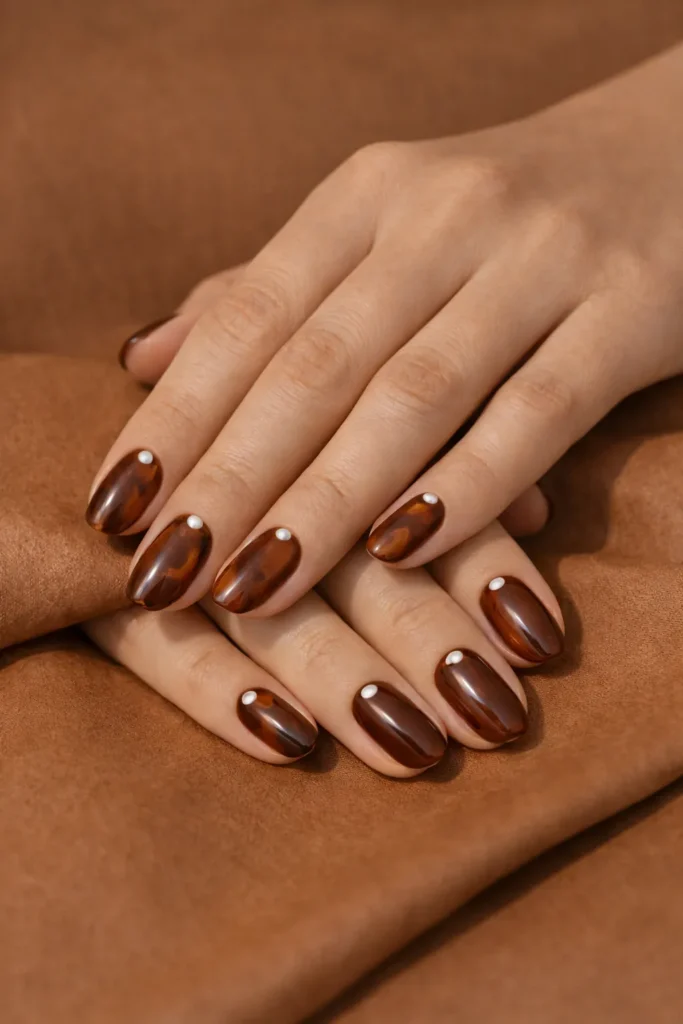 Brown Nail Ideas