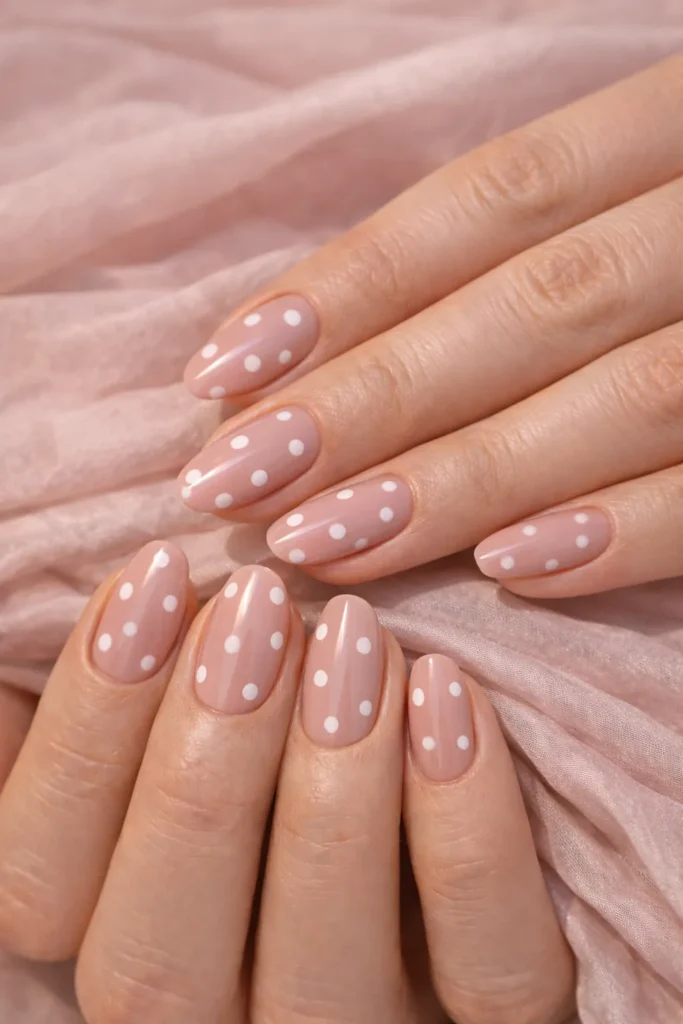 Polka Dot Nails