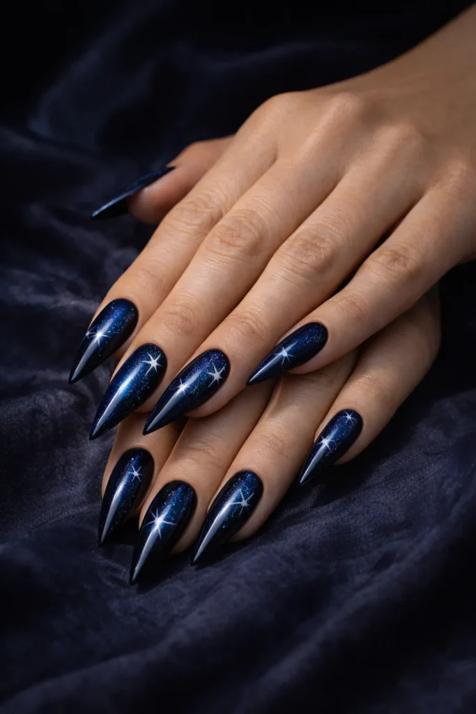 Bold Stiletto Nails