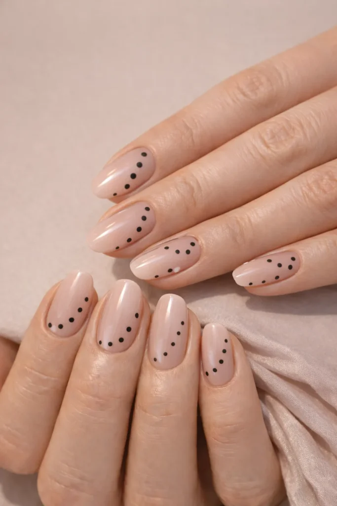 Polka Dot Nails