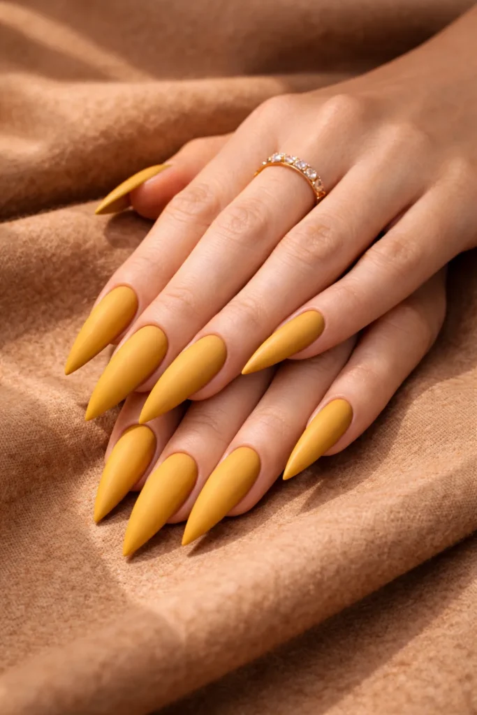 Bold Stiletto Nails