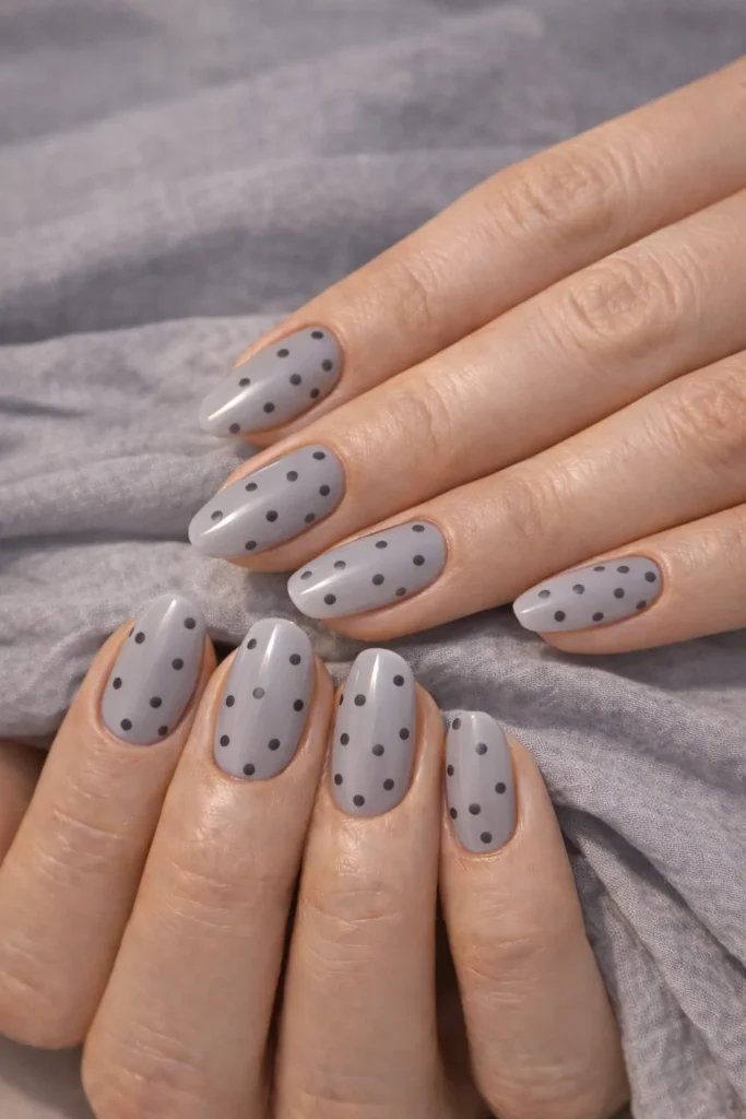 Polka Dot Nails