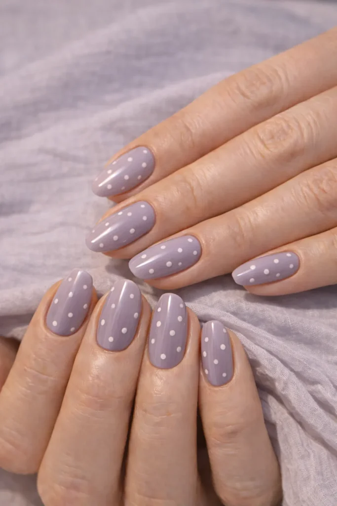 Polka Dot Nails