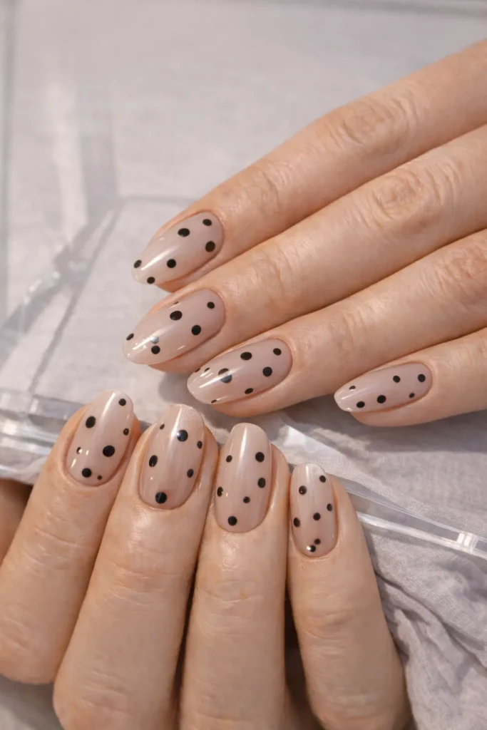Polka Dot Nails