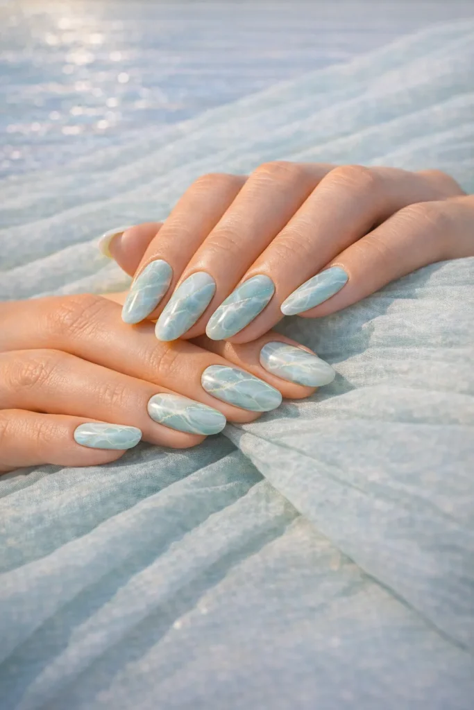 marble nails