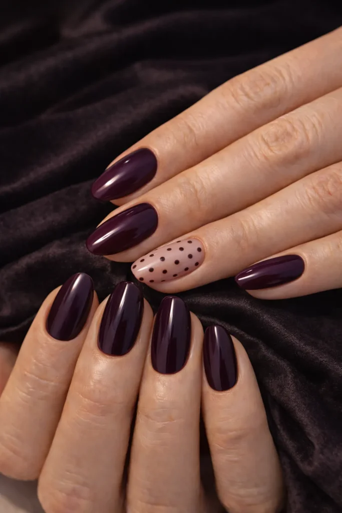 Polka Dot Nails