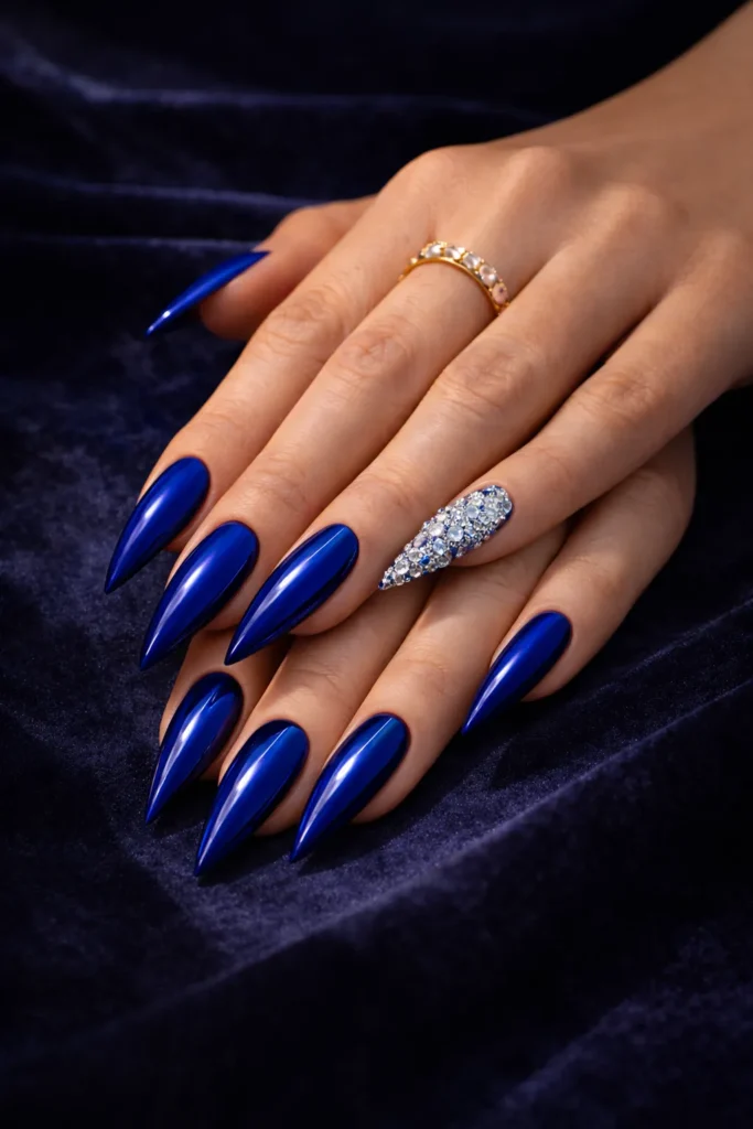 Bold Stiletto Nails