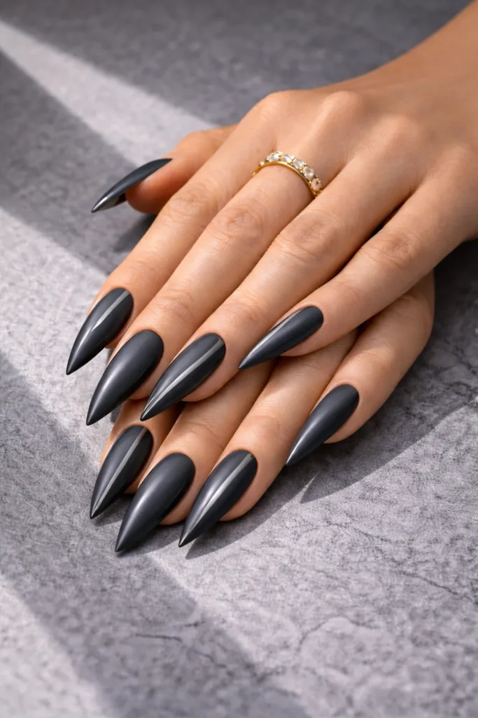 Bold Stiletto Nails