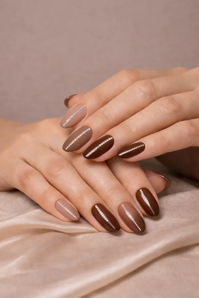 Brown Nail Ideas