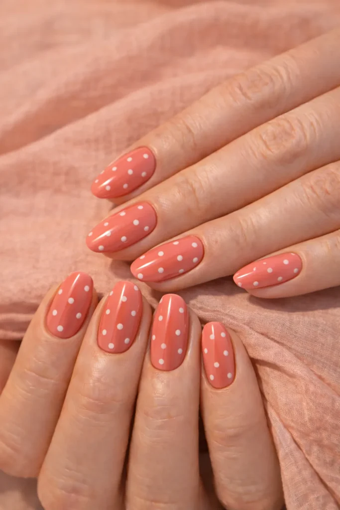 Polka Dot Nails