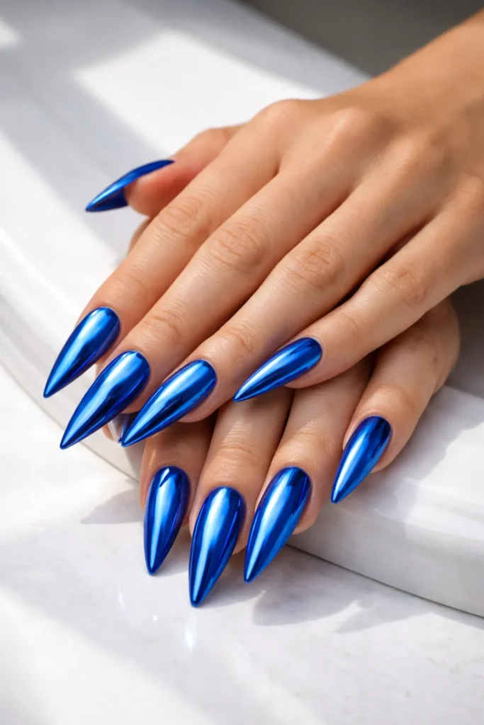 Bold Stiletto Nails
