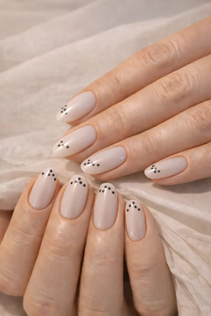 Polka Dot Nails