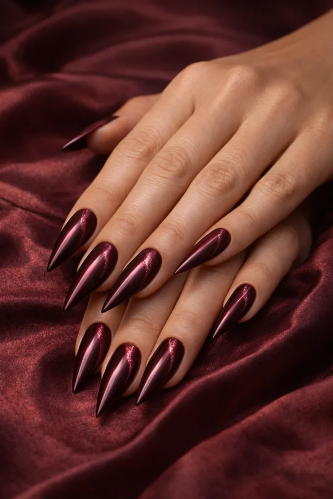 Bold Stiletto Nails