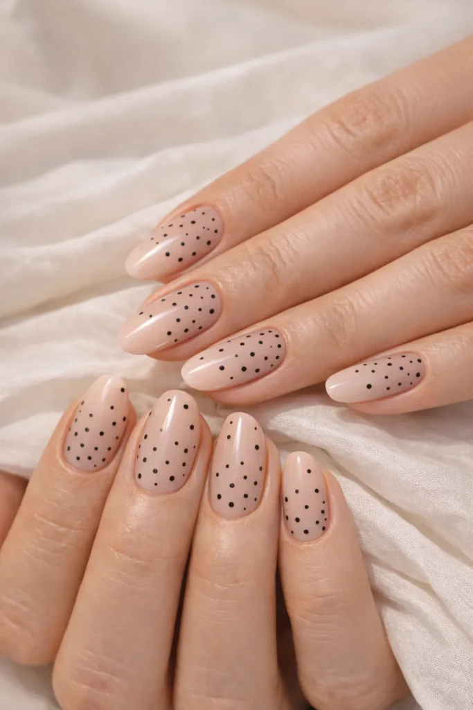 Polka Dot Nails